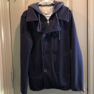 Ralph Lauren Peacoat with built in sweatshirt